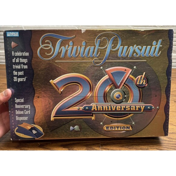 Trivial Pursuit 20th‎ Anniversary Edition 2002 Hasbro Board Game - Complete - Picture 1 of 14